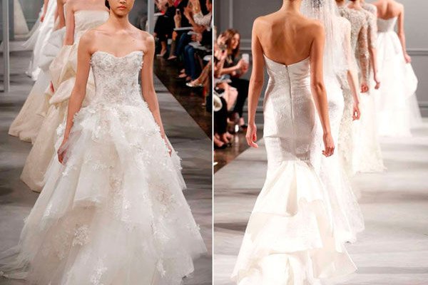 Свадебные платья Monique Lhuillier 2014