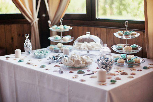 сладкий стол на свадьбе