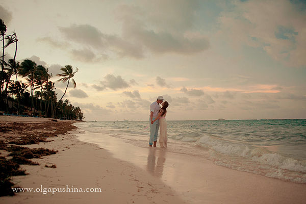 свадьба на берегу моря