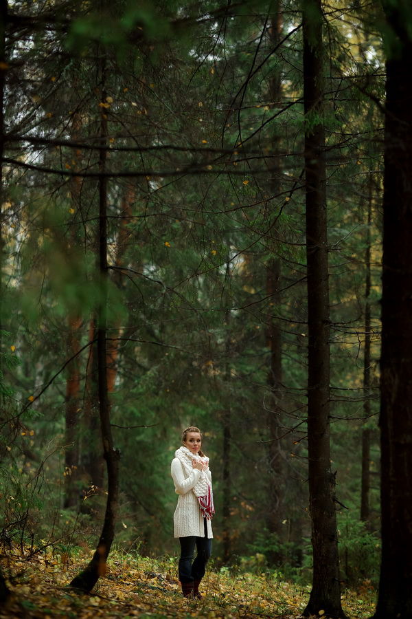 фотосессия для двоих в лесу